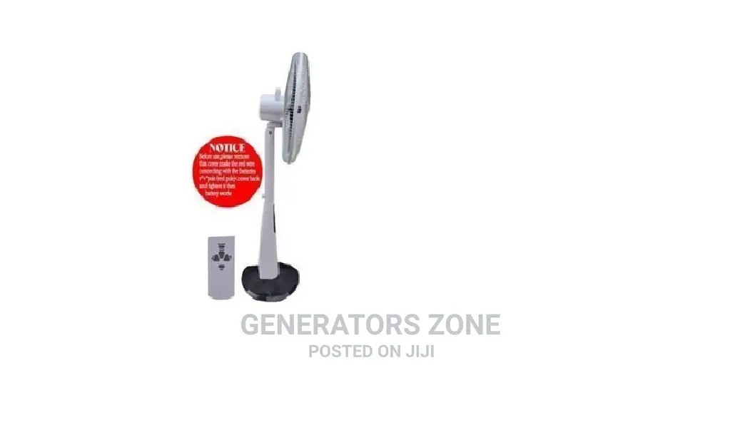 18'' Remote Conrol Rechargeable OX Fan PLUS USB Function)