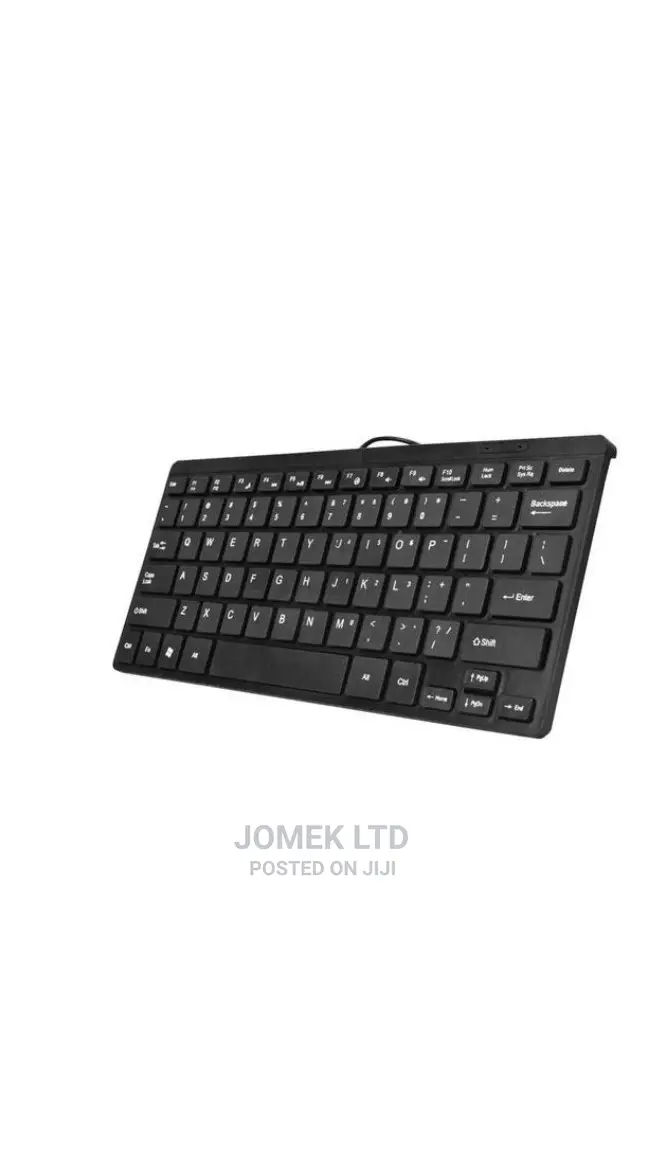 Mini Ultra-Thin USB Wired Waterproof Keyboard