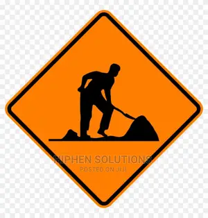 Ahead, Construction, Road Work