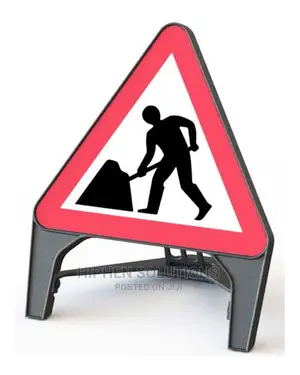 Road Works Warning