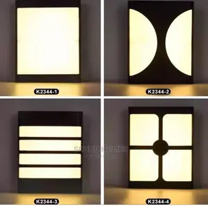 Warm White Led Square Outdoor Lamps