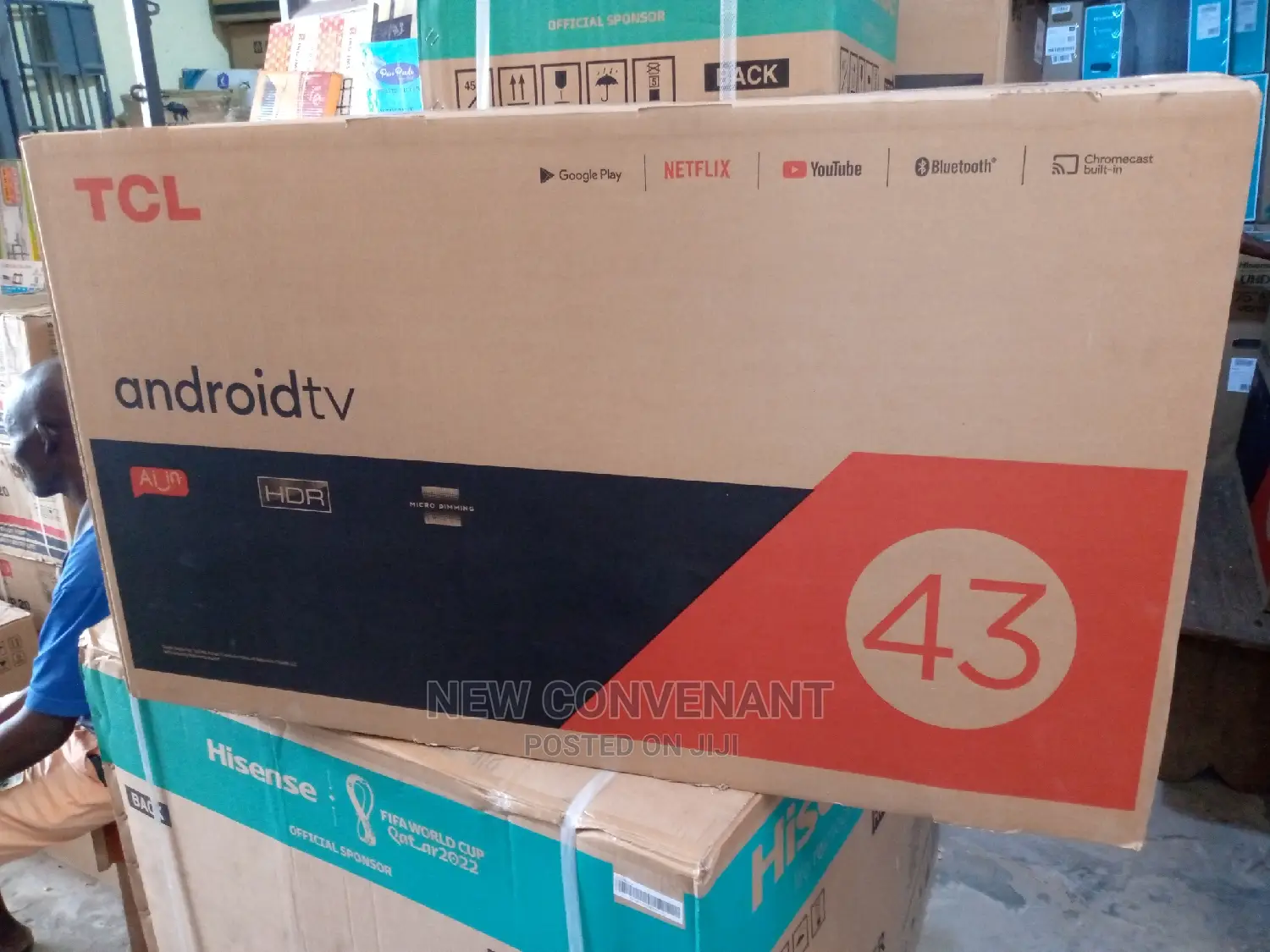 Original 43inches TCL Android Smart TV