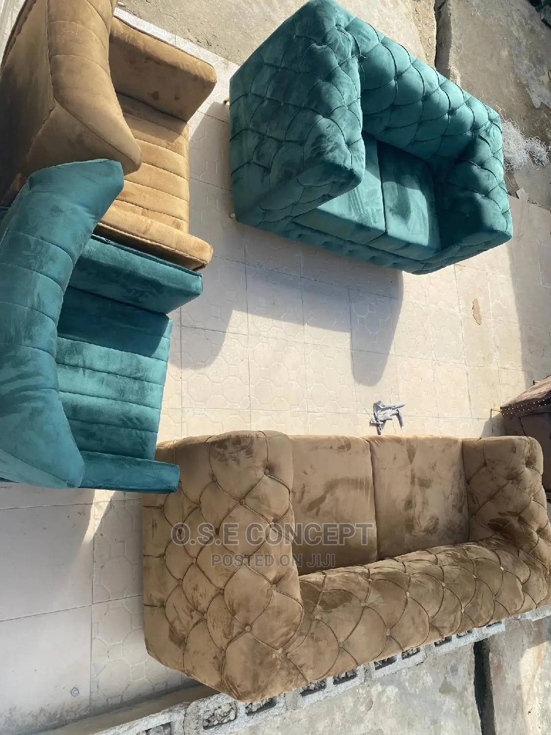Quality Modern 7 Sitter Chesterfield