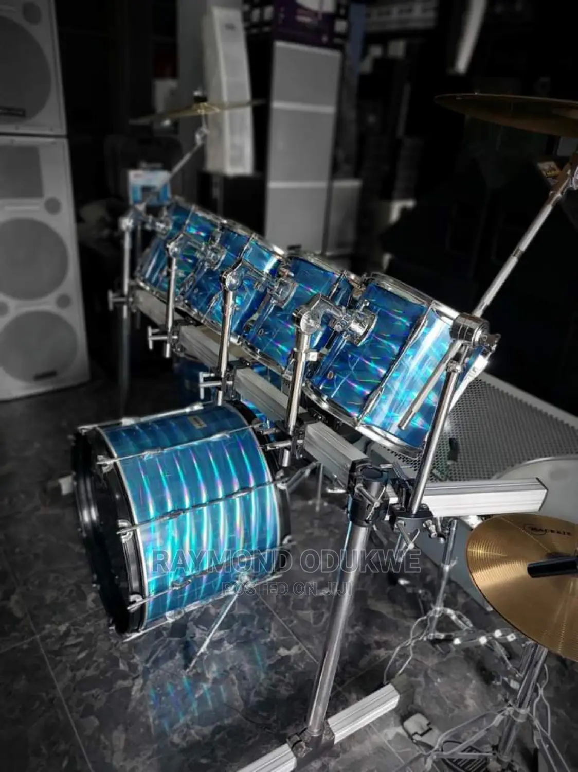 Professional Yamaha 7pcs Drum Set