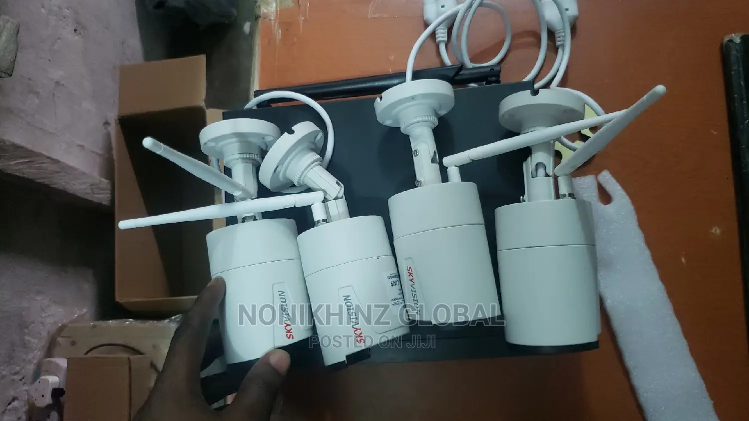 Wireless Kit 4channel Camera 2mp