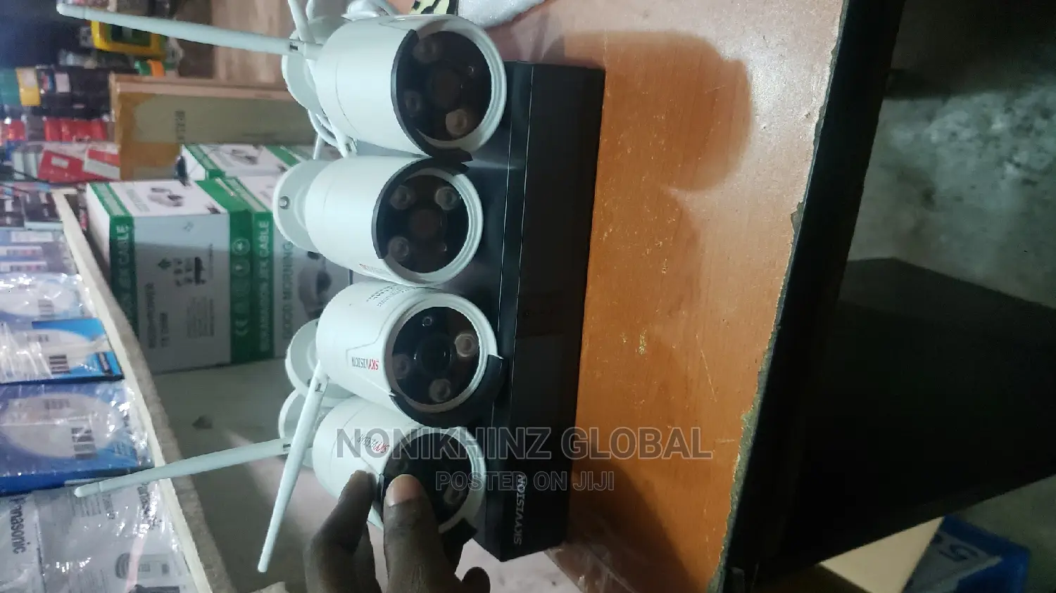 Wireless Kit 4channel Camera 2mp