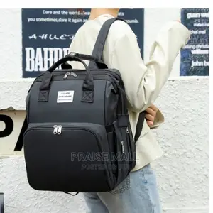 Quality Diaper Bag With Foldable Baby Bed