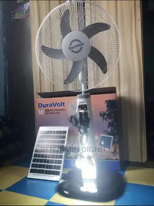 Solar Rechargeable Stand Fan
