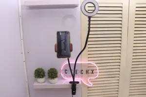 3.5" Clip on Selfie Ring Light With Cell Phone Holder