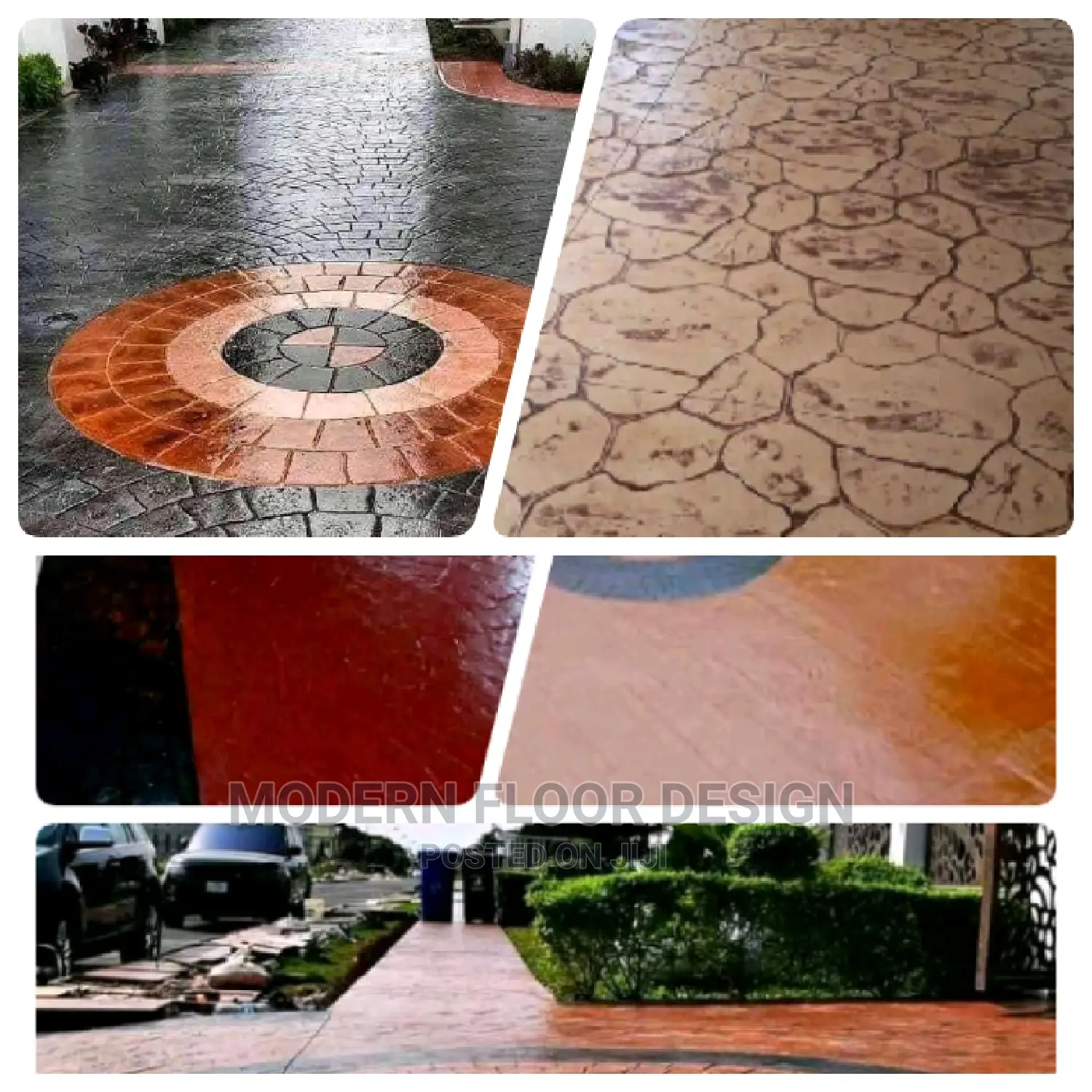 The Lawrence Modern Stamps Floor