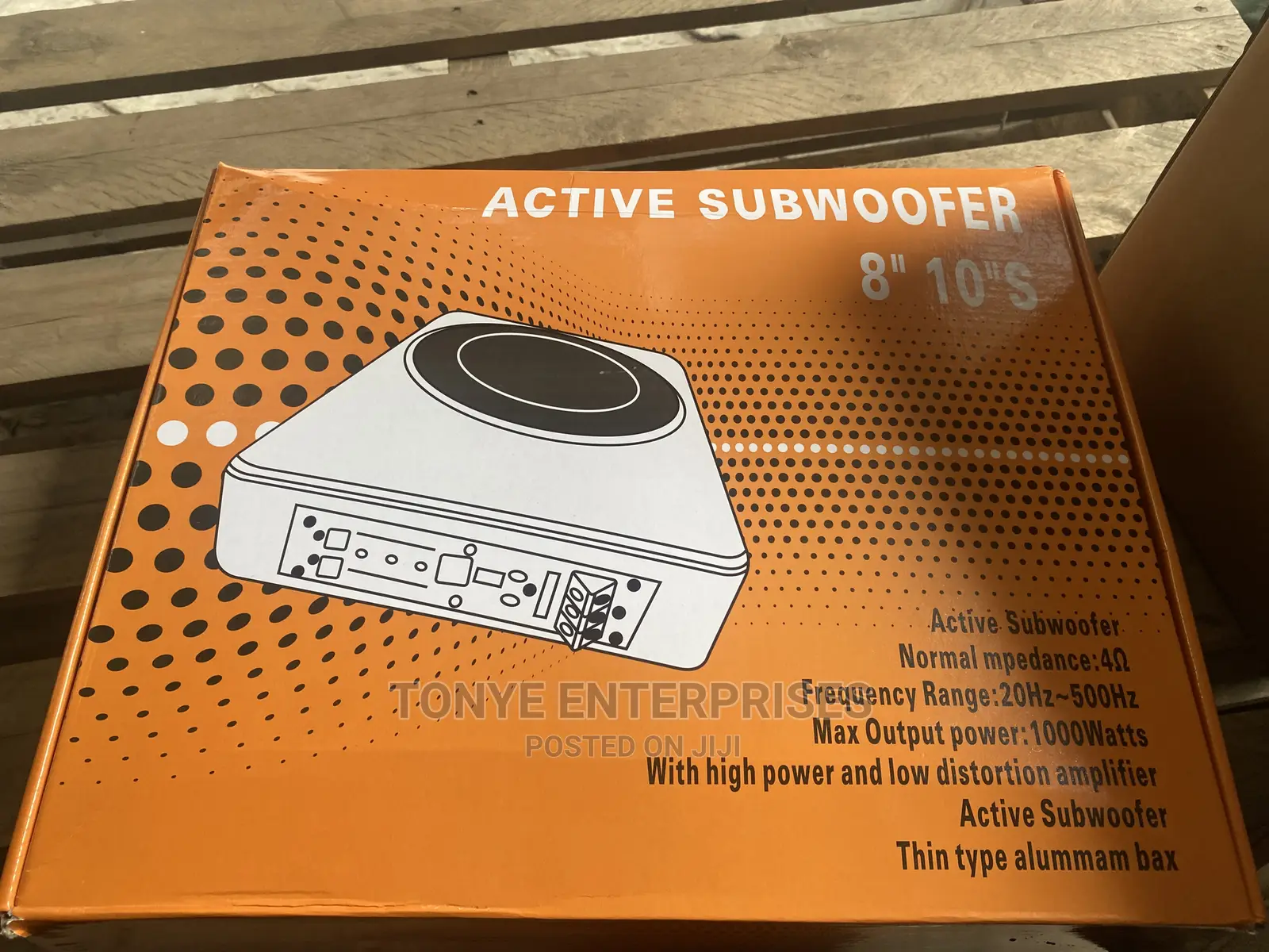 Active Sub Woofer 8’’ 10’’S