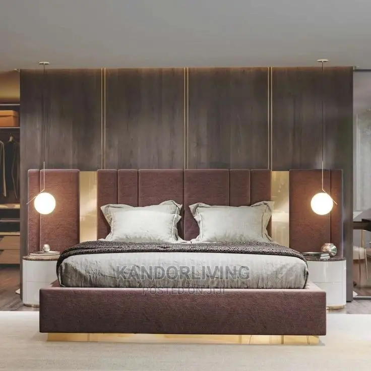 Modern Padded Bedframe