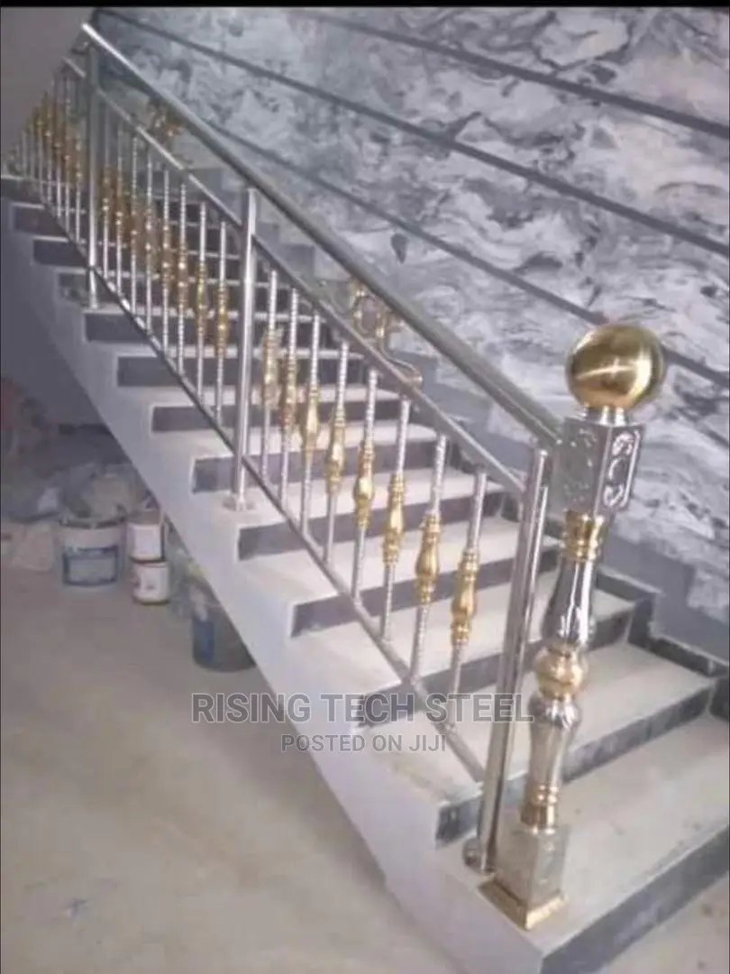 Staircase With Gold Cumbi Inside