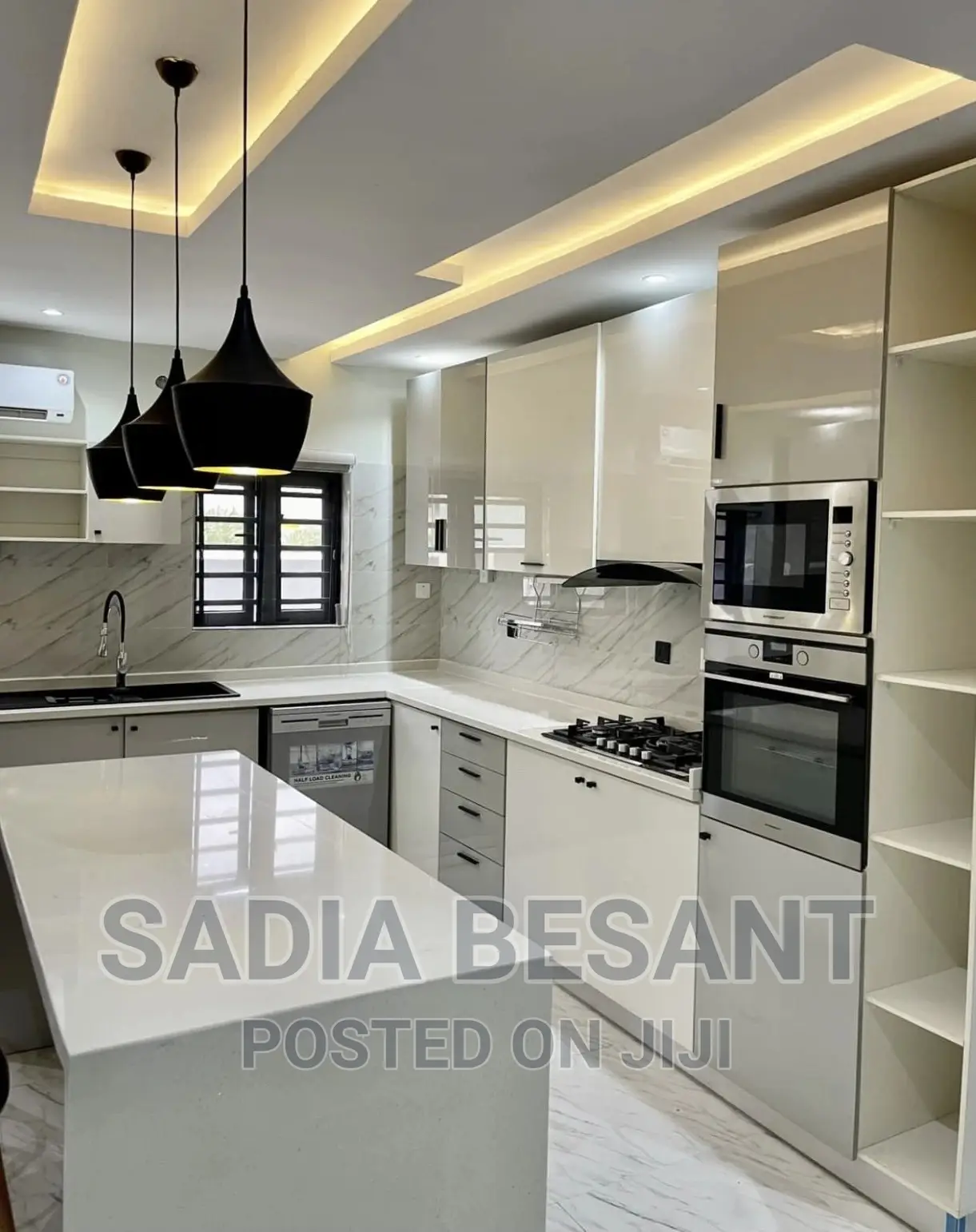 Modern Kitchen With Accessories