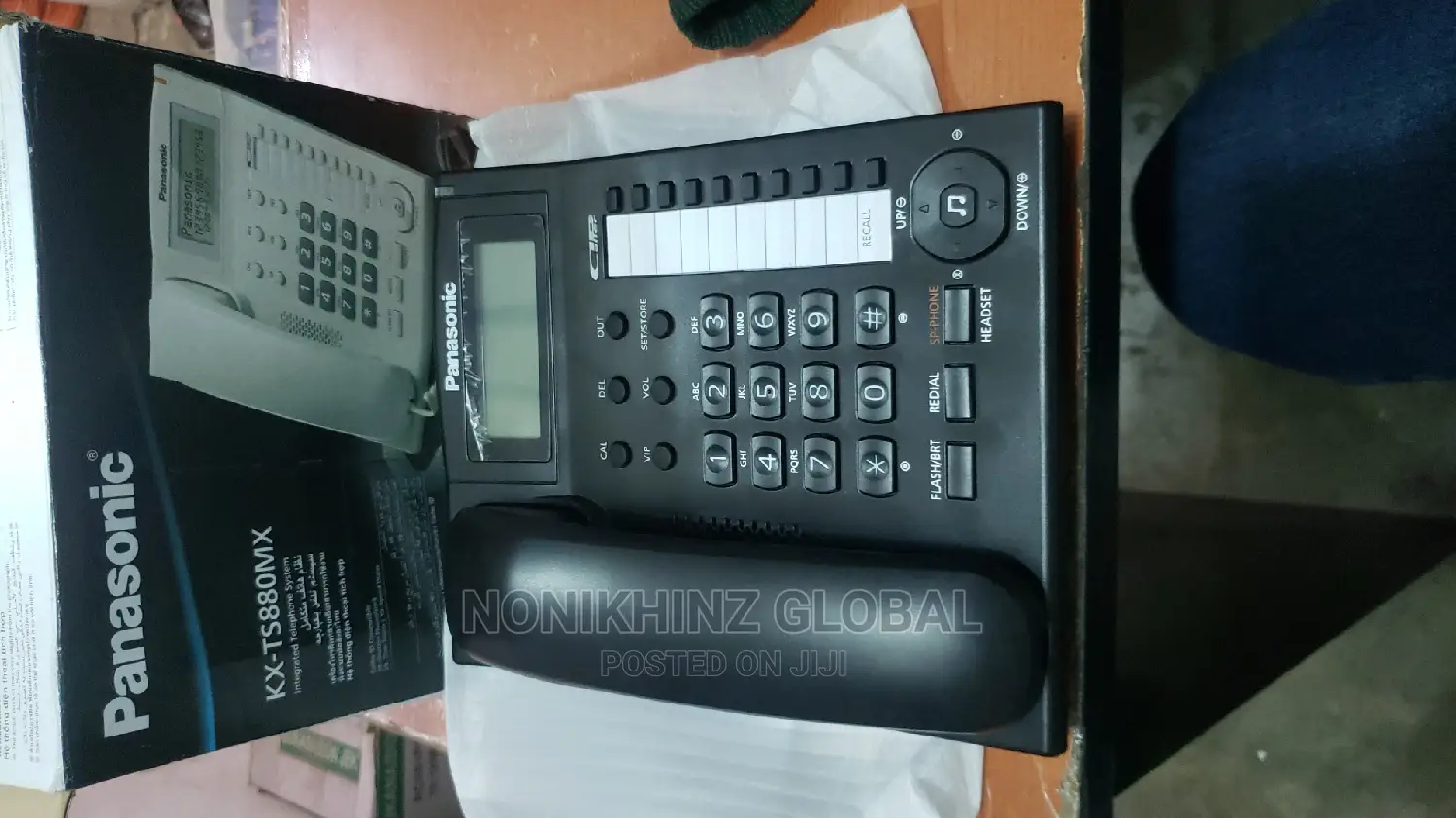 Panasonic Kx_880mx Display Intercom Phone
