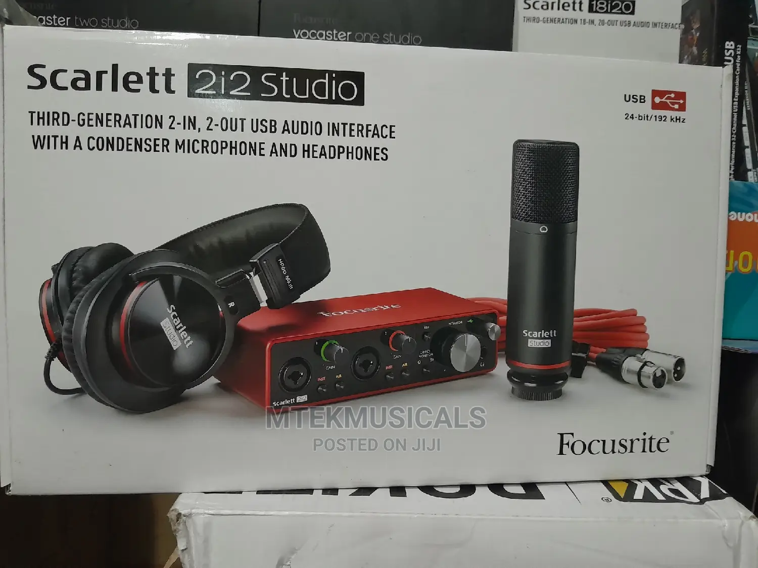 Focusrite Scarlett 2i2 Studio