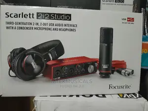 Focusrite Scarlett 2i2 Studio