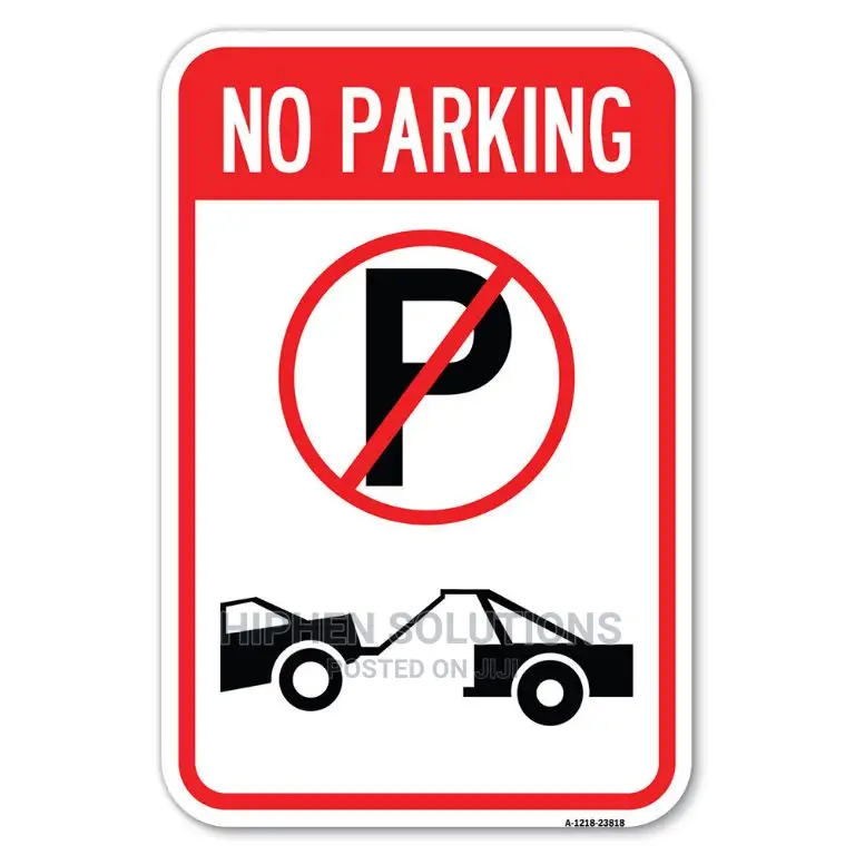 Aluminum No Parking