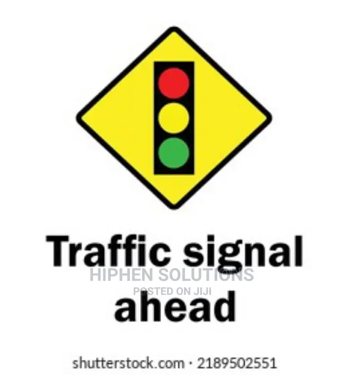 Traffic Light Sign Warning