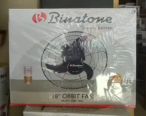 Binatone 18 Inches Aluminum Blade Orbit Fan Obf-1801-Black