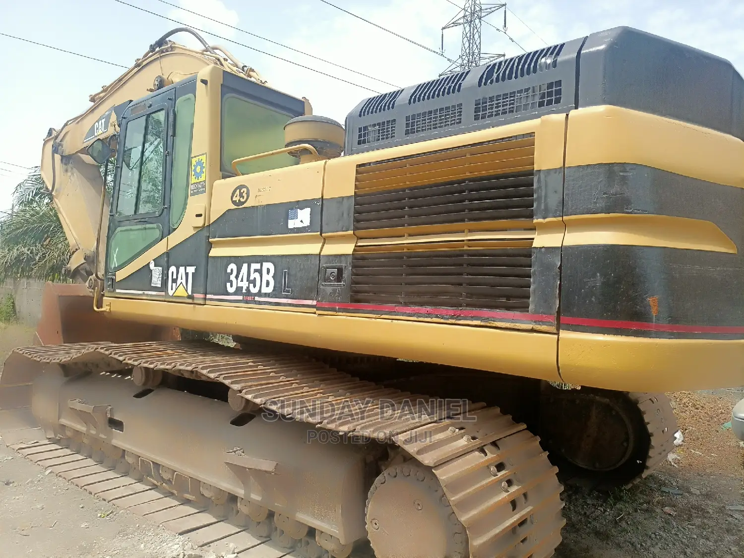 Excavator Caterpillar 345BL Tokunbo