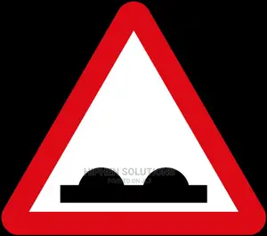Uneven Road Sign 600mm