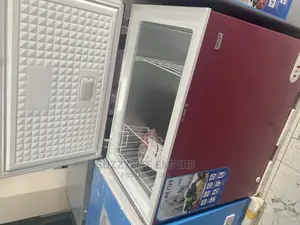 Nexus Chest Freezer Wine Red 200 Liters