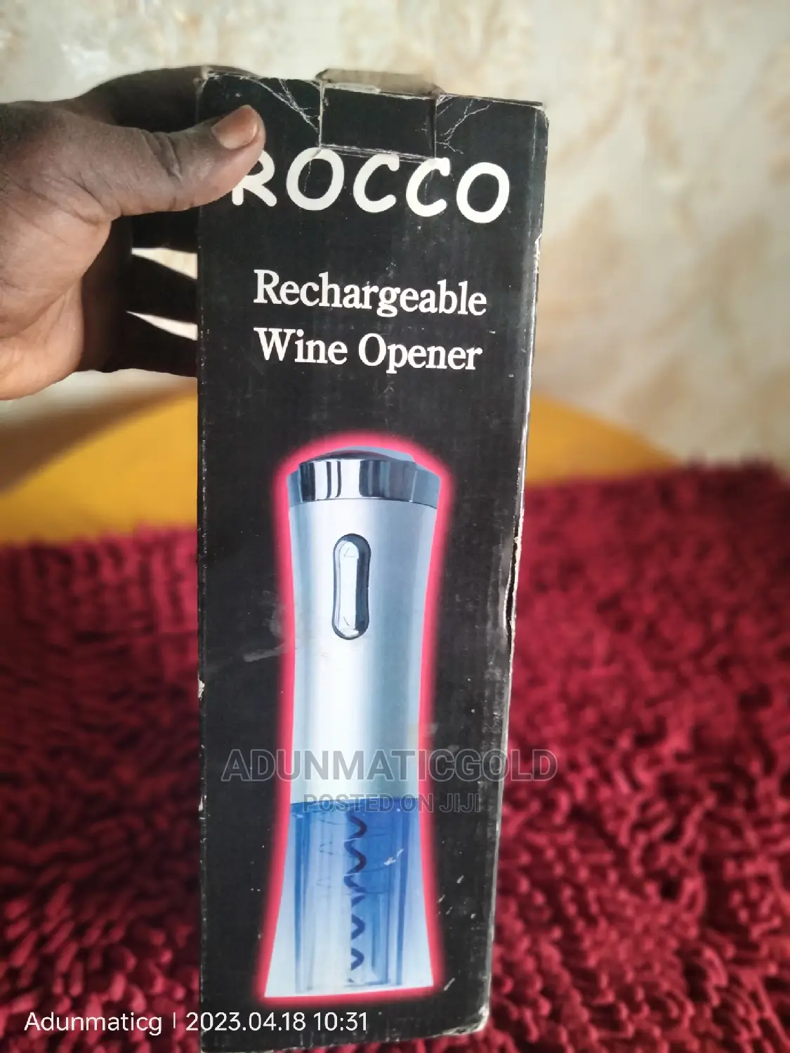 Riocco Rechargeable Wine Opener