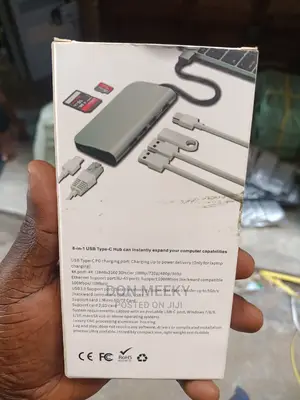 USB Type-C Multi-Function Lan Adapter for Macbook PRO 8in1