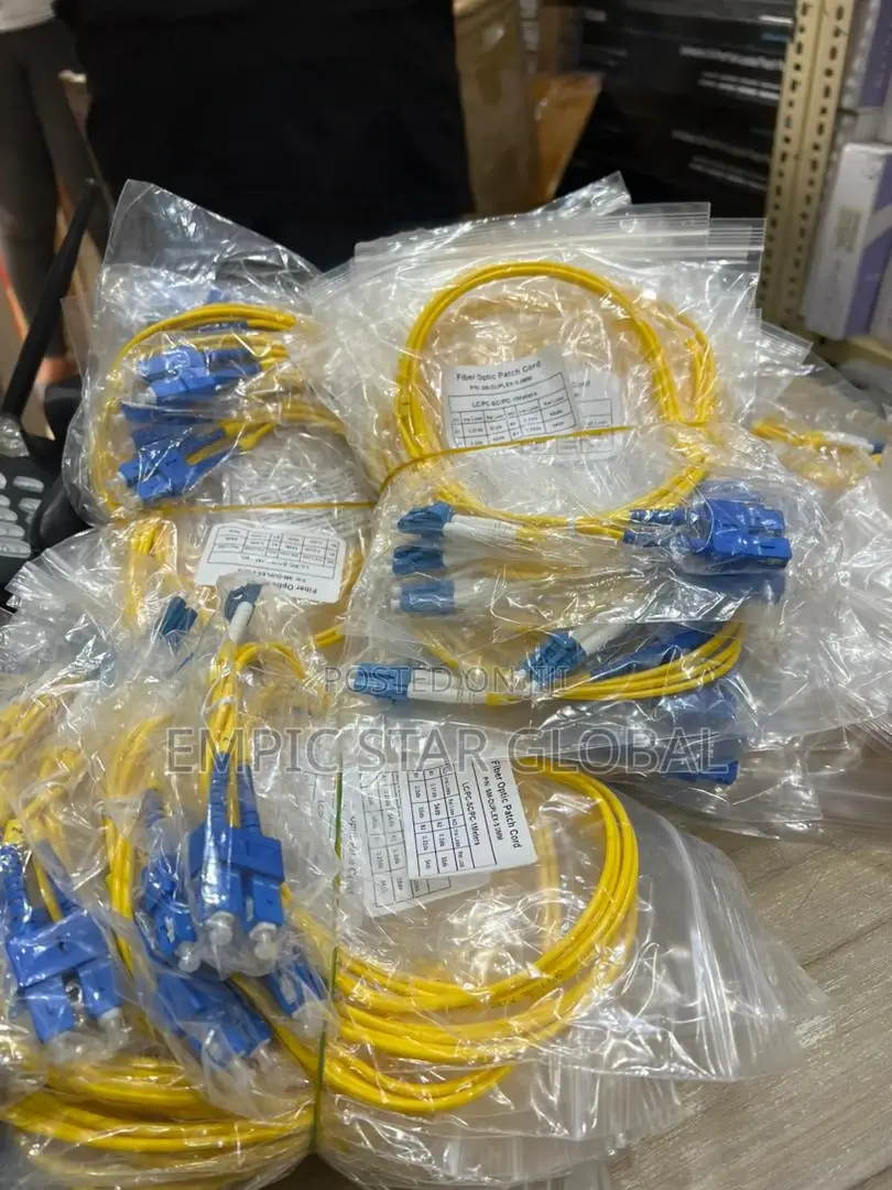 Fiber Patch Cord Lc-Sc 1m Singlemode Duplex