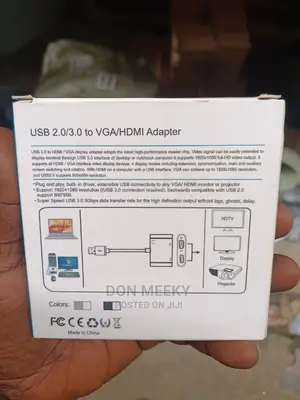 USB 2.0/3.0 to Vga/Hdmi Adapter