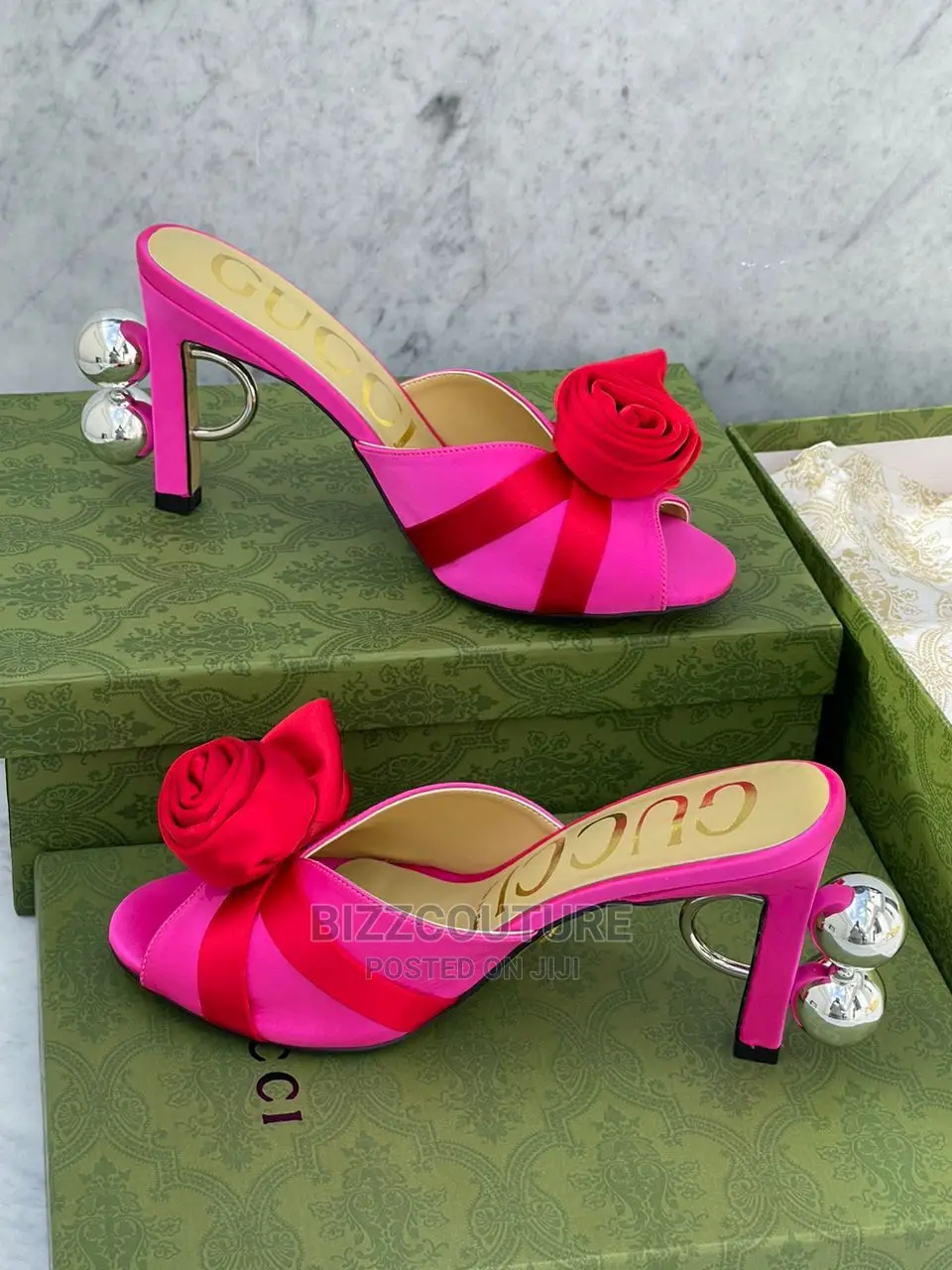 Original GUCCI HEELS Available in Store