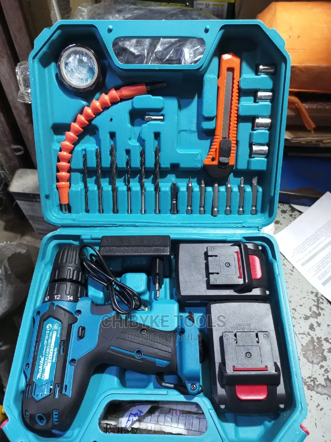 Cordless/Battery Drill Machine With Rubber Chalk