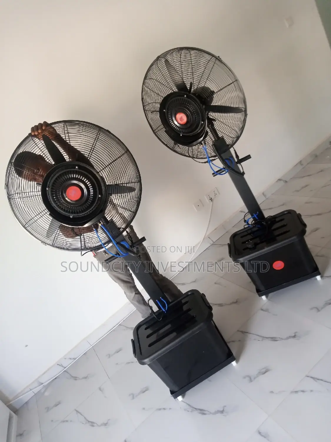 26" US Industrial Mist Fan With Sumo Pump.