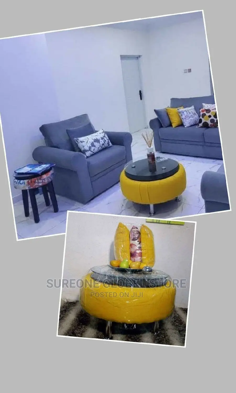Gold Ottoman