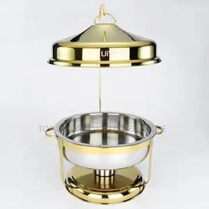 Gold Chaffing Dishe