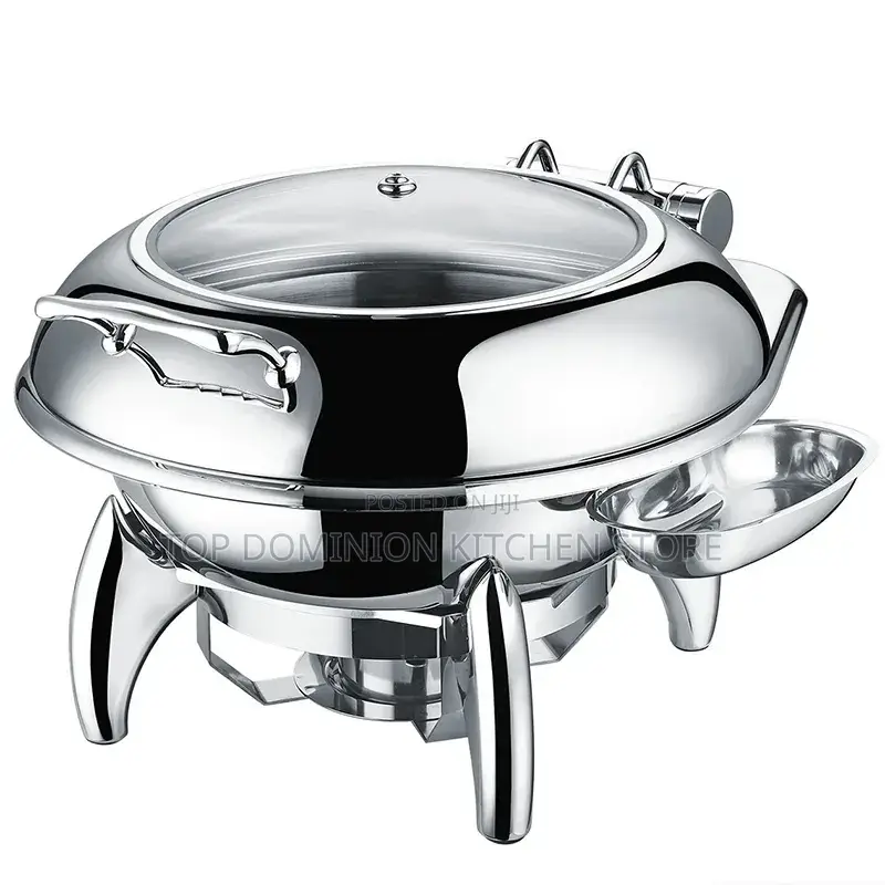 Round Quality Chaffing Dishe