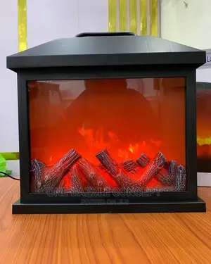 Big Led Fire Place Decor