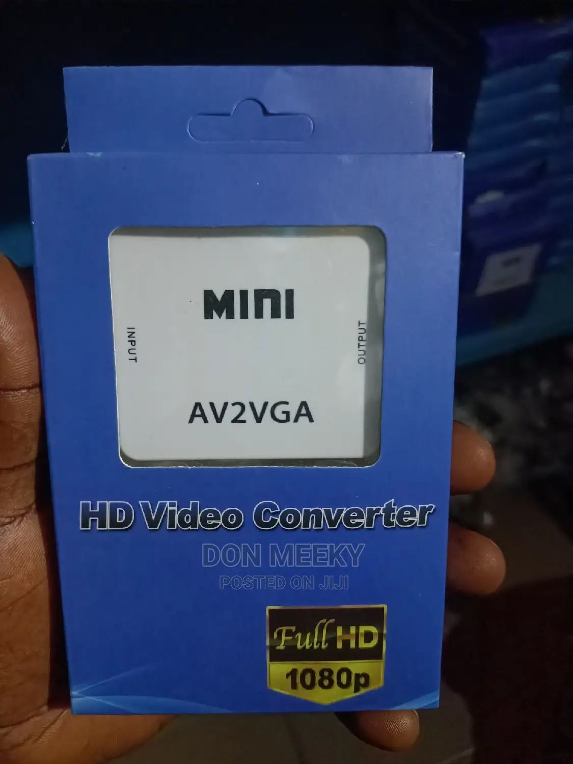 Mini AV to VGA Converter