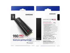 2tb Samsung 980 4.0 Nvme. With Heat Sink