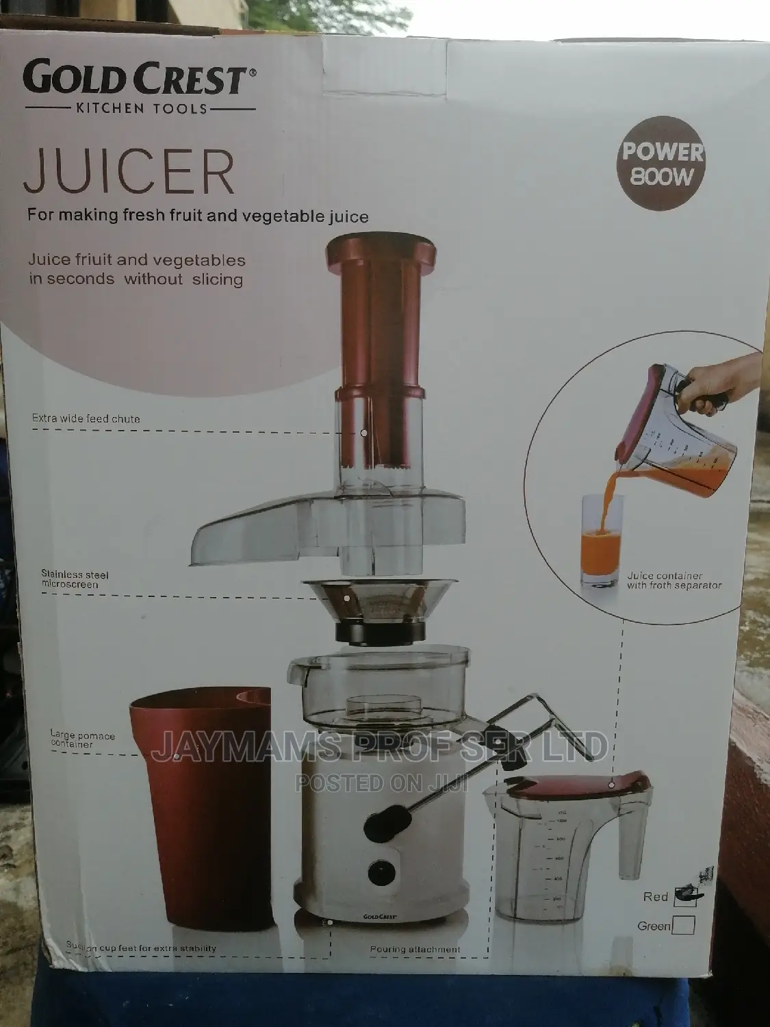 Gold Crest Juicer