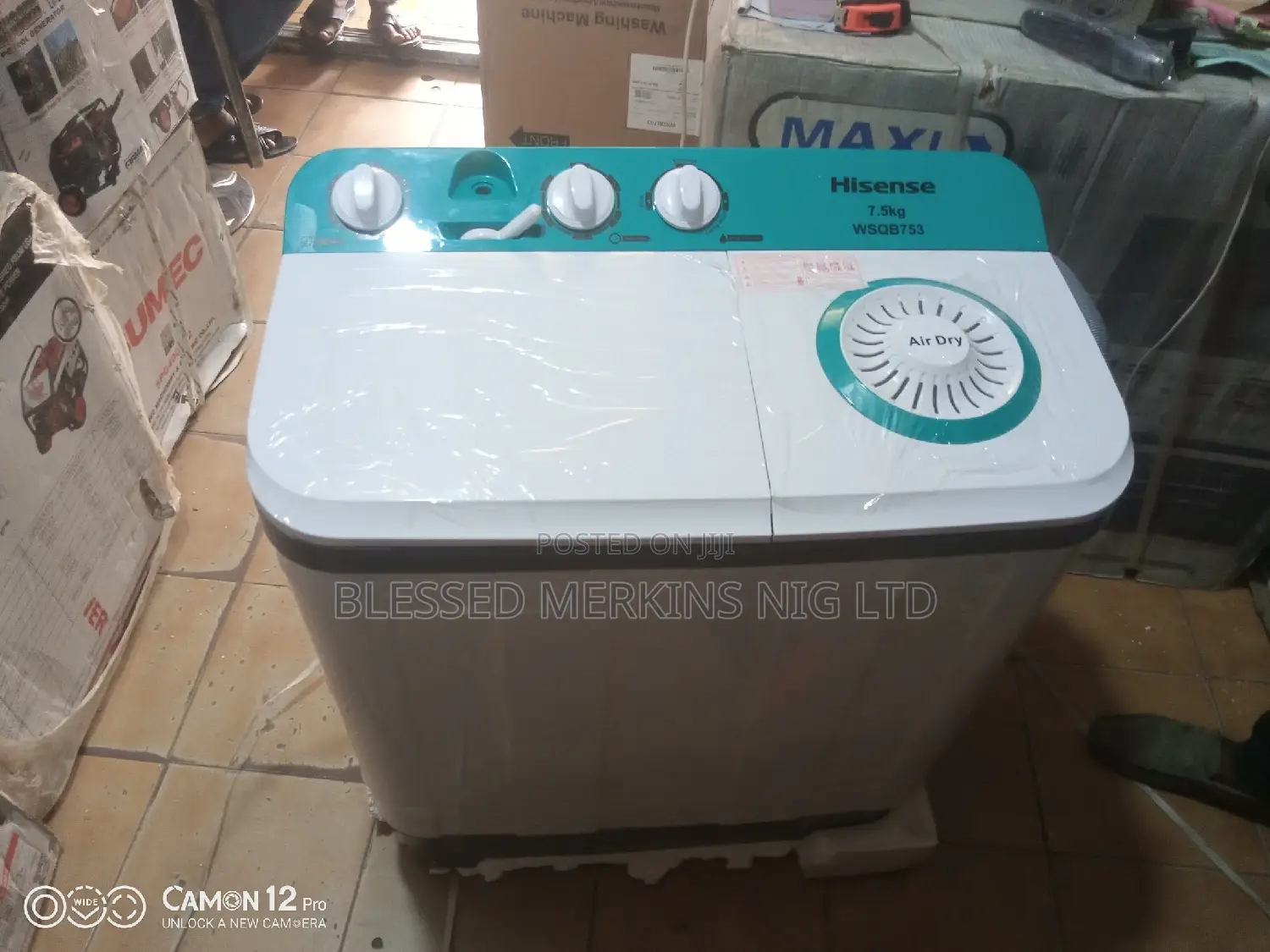 Hisense Washing Machine 7.5kg