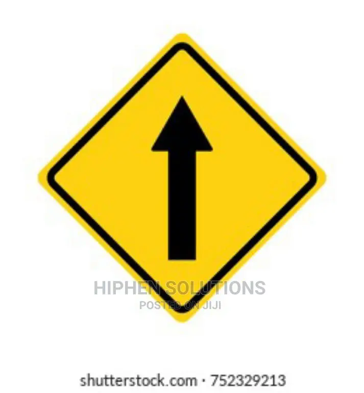 One Way Sign