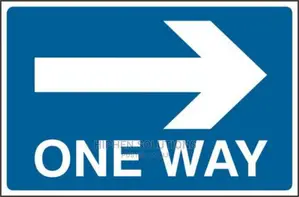 Signs One Way Safety Sign