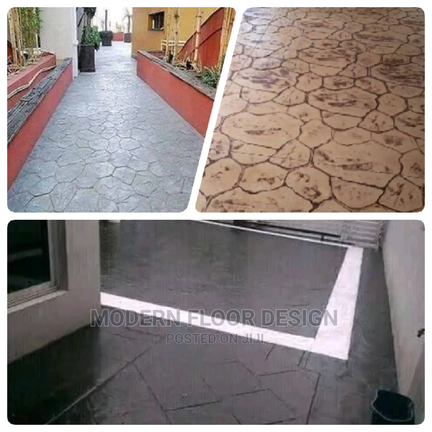 Home Beautify Modern Stamps Floor