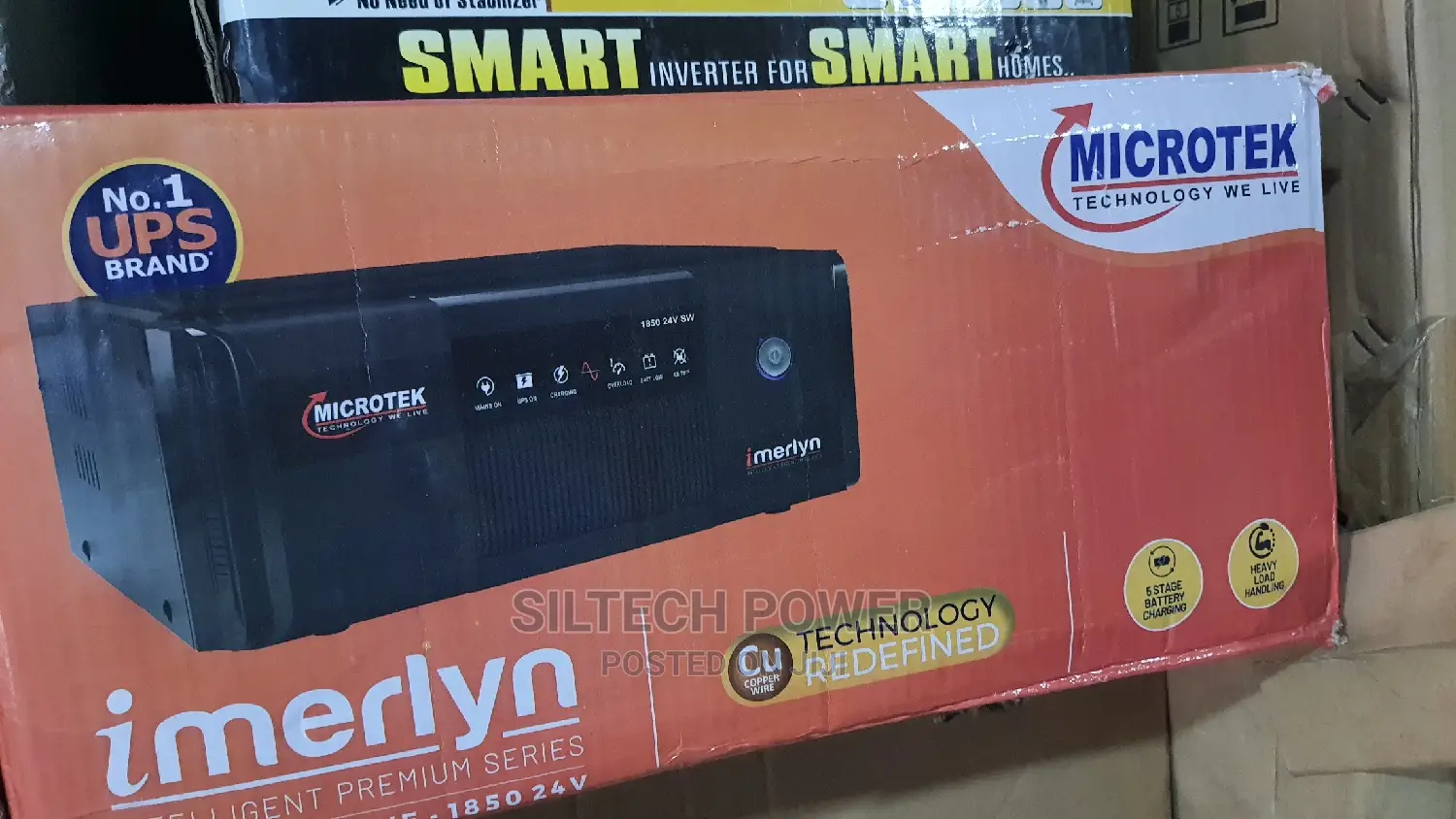 Microtek Inverter 1850va 24v