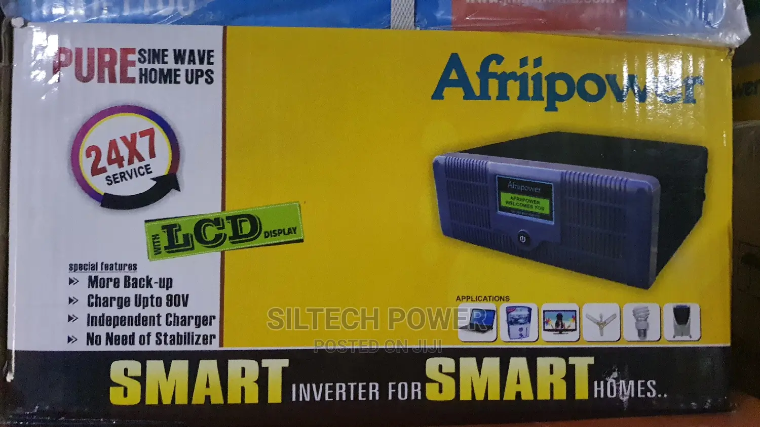 Afriipower Hybrid Inverter 1kva 12v