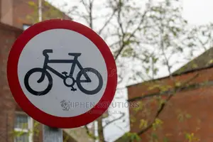 NO Cycling Road Traffic Sign