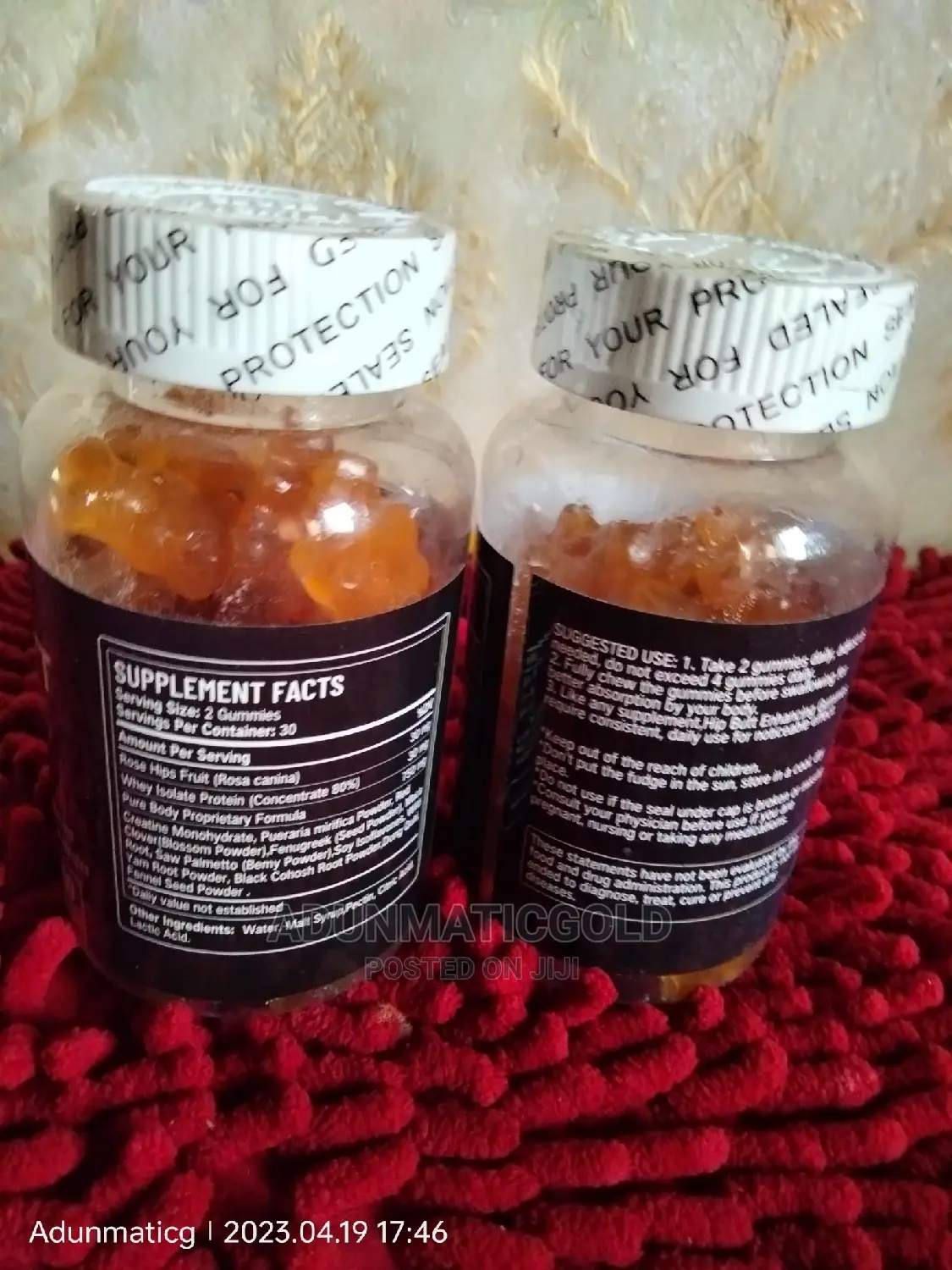 Hip Butt Enhancing Gummies