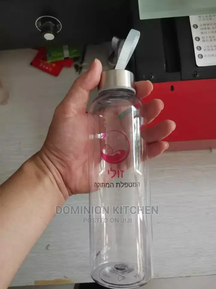 Transparent Sports Water Bottle(50pcs)